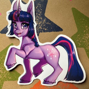 MLP:FiM Twilight Sparkle inspired Sticker