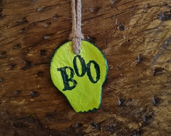 Green Boo decoration