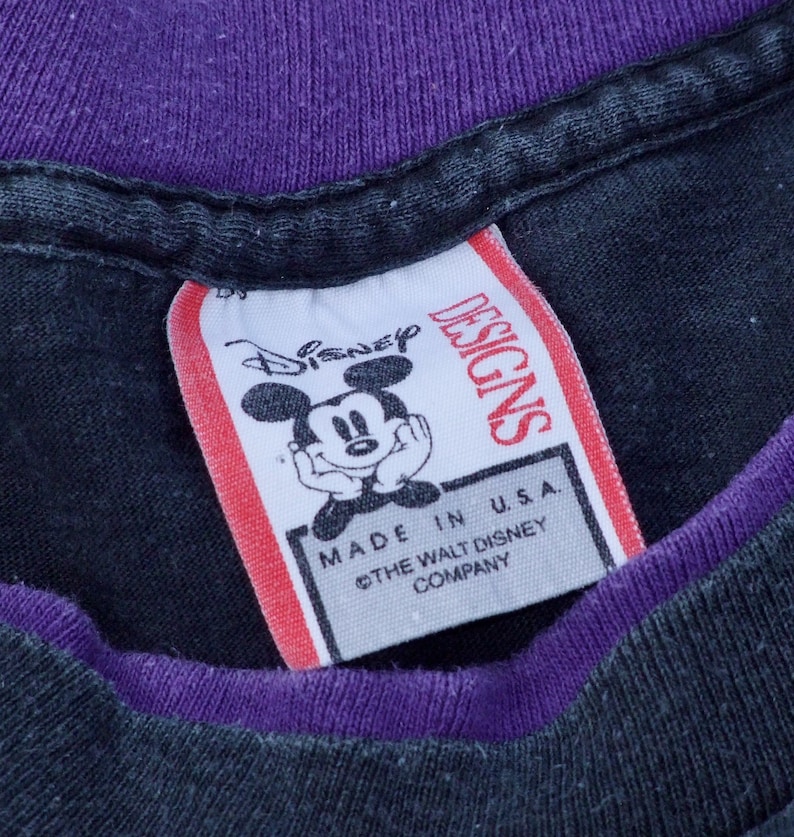 Vintage Mickey Mouse Oversized Neon T Shirt