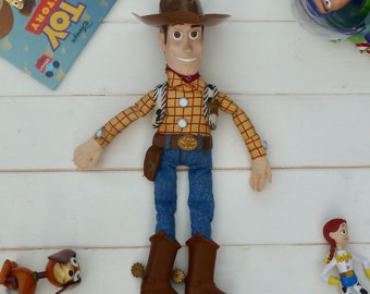 1995 Original Adventure Buddy Woody Doll With 1st Edition Hat