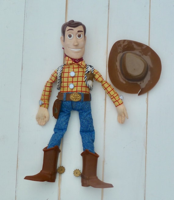 1995 Original Adventure Buddy Woody Doll With 1st Edition Hat