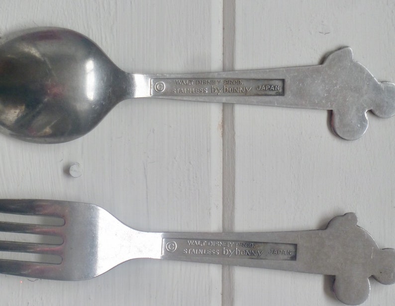 Disney Gift Vintage Mickey Mouse Cutlery