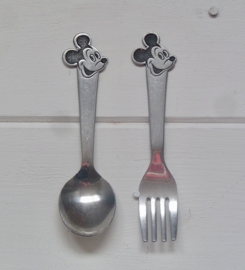 Disney Gift Vintage Mickey Mouse Cutlery