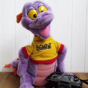 1982 Large Figment Plush | Vintage Epcot | Epcot Figment