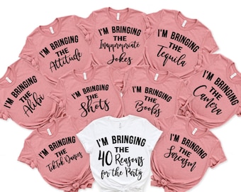 40th birthday crew shirts Clearance