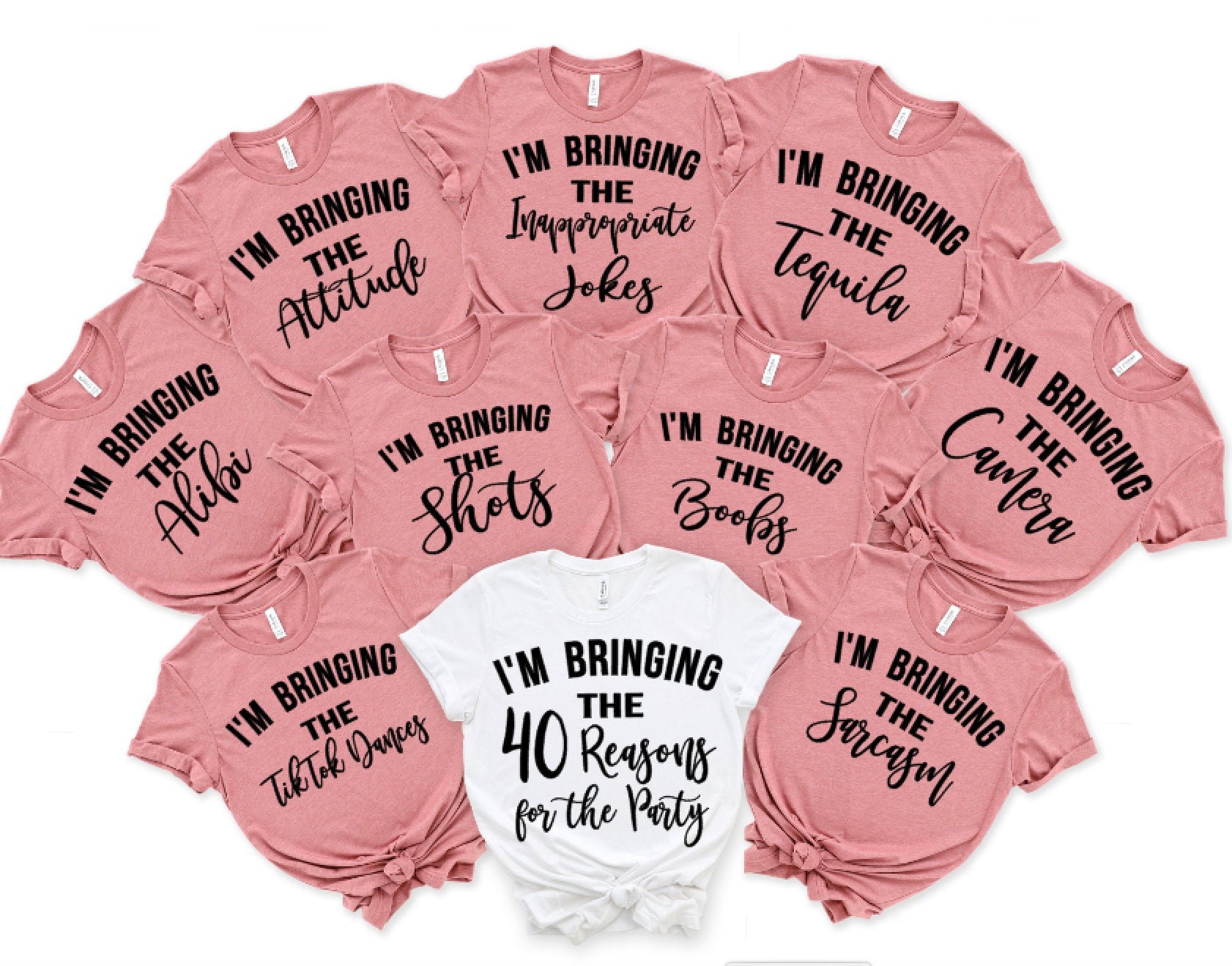 Custom Birthday Shirt,Funny Group Birthday Party Shirts, Forty  Birthday Trip Shirt,40th Birthday,Birthday Gift for Women