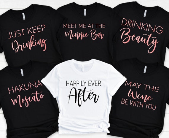 Matron Of Honor Shirt Best Bachelorette Party T-Shirts Women Matron Of Honor Shirt Best Bachelorette Party T-Shirts Women
