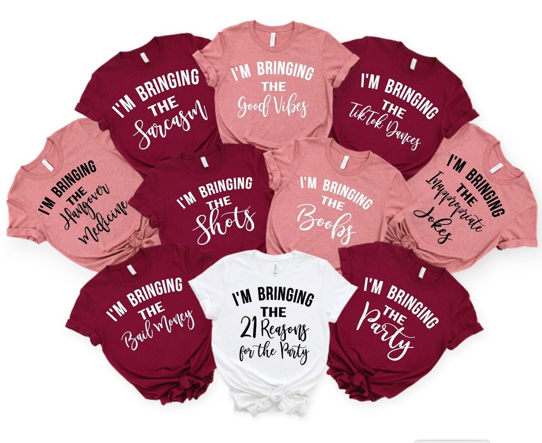 21st Group Birthday Party Shirt,custom Year Funny Birthday Shirts,21