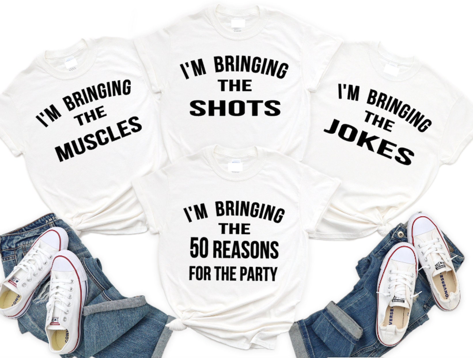 Custom Year....Funny 50th Birthday Group ShirtsMen Birthday Etsy