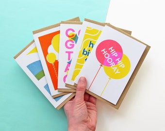 SECONDS - Lucky Dip 5 Card Bundle, Surprise Selection of Five Cards - SECONDS