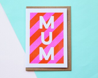 SECONDS - Mum Greetings Card, Birthday Card for Mum - SECONDS