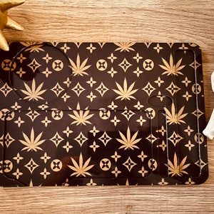 Custom Louis Vuitton rolling tray