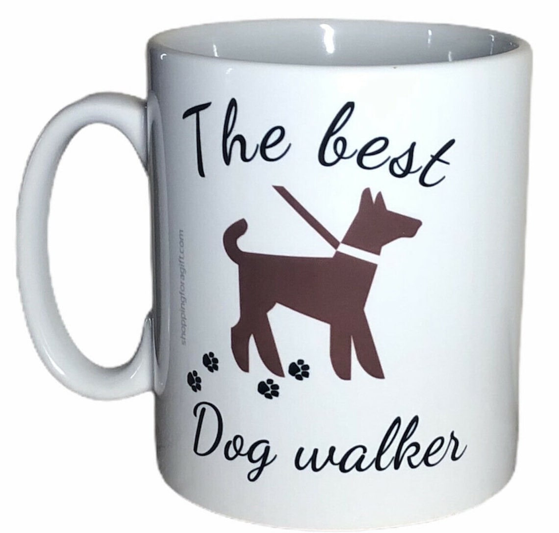 The Best Dog Walker Mug. A Great Gift for Your Favourite Dog - Etsy UK