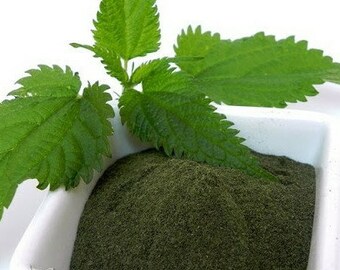 ORGANIC NETTLE Leaf POWDER | Stinging Nettle | Certified Organic + Kosher | Urtica dioica | Culinary or Cosmetic Use | Great for Many Uses!!