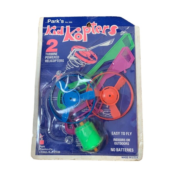 1970s Toy Helicopter Etsy