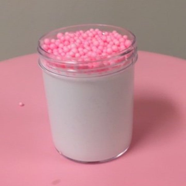 Valentine Kisses/ Glossy Slime/ 4oz/ Half Floam Slime