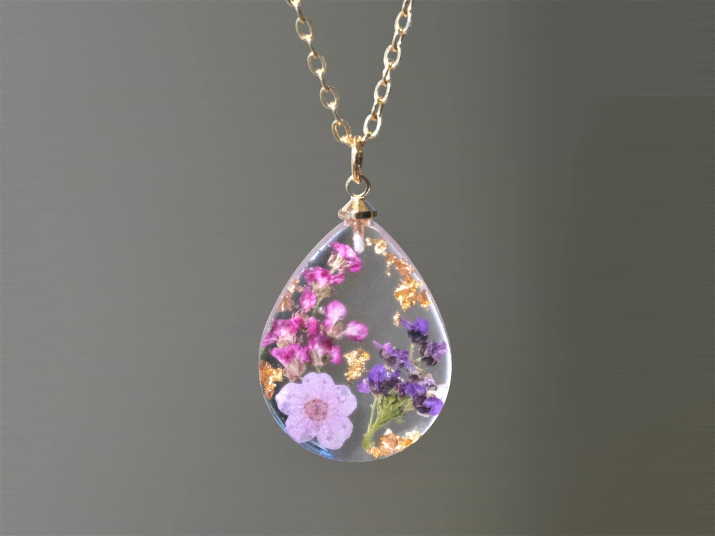 Sweet Pea Necklace - Etsy