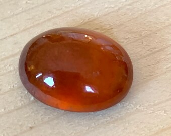 Exceptional Hessonite garnets cabochons. January Birthstone-