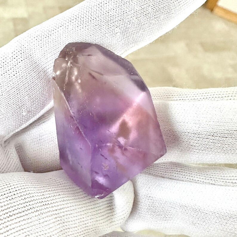 Amethyst Natural facets, collectors, January February birthstone image 3