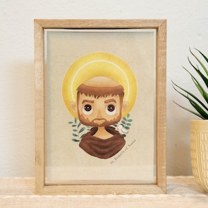 Saint Francis of Assisi Nursery Print (Digital Download)