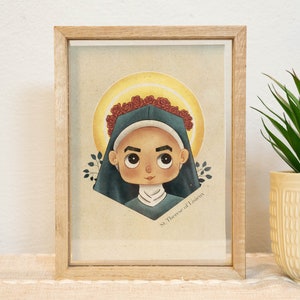 Saint Therese of Lisieux Nursery Print (Digital Download)