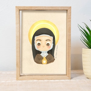 Saint Clare of Assisi Nursery Print (Digital Download)