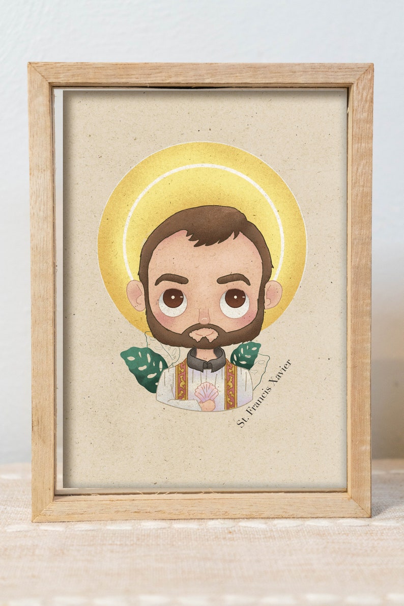 Saint Francis Xavier Nursery Print (digital Download) - Etsy