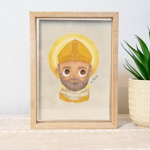 Saint Blaise Nursery Print (Digital Download)