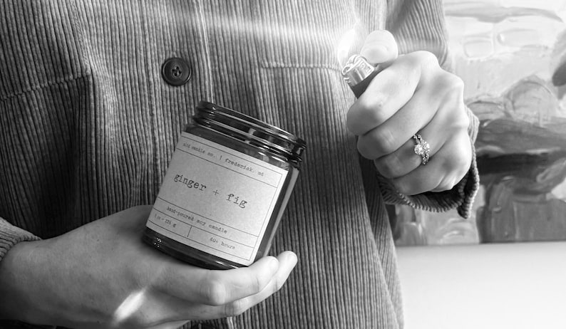 Orange + Clove Soy Candle afbeelding 8