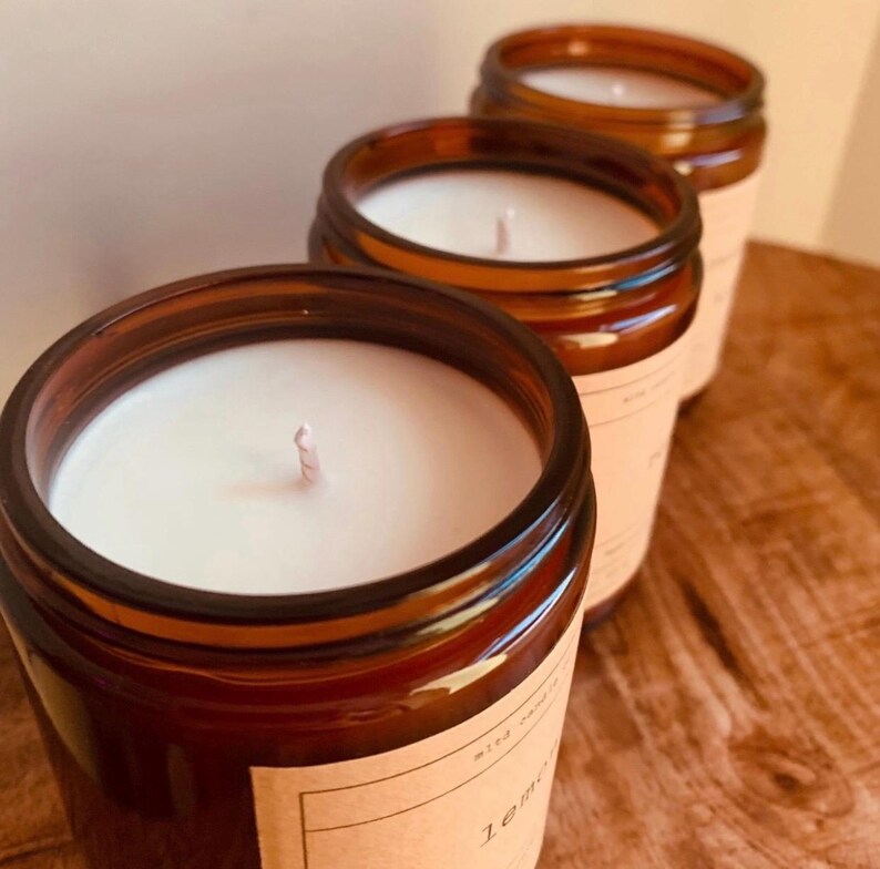 Orange + Clove Soy Candle afbeelding 5
