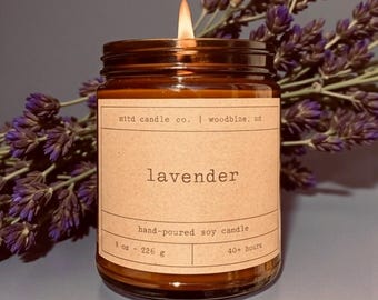 Lavender Soy Candle