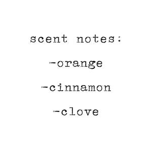 Orange + Clove Soy Candle afbeelding 2