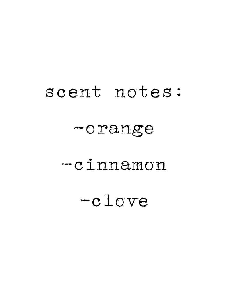 Orange + Clove Soy Candle afbeelding 2