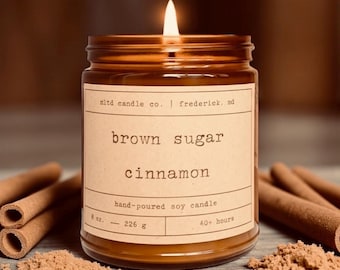 Brown Sugar Cinnamon Soy Candle