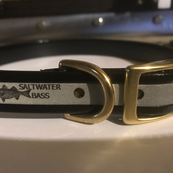 Bass Dog Collar Etsy