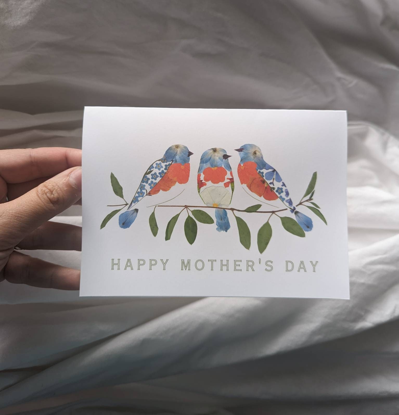 Mothers Day Card Set of 5, Hummingbird Card, Bird Cards, Bee Cards ...