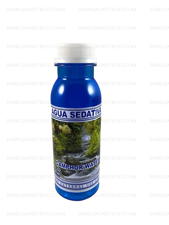 Camphor Water Agua Sedativa De Alcanfor Camphora Water Etsy