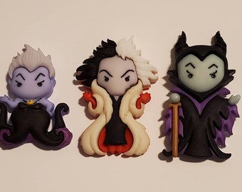 Evil Queens SINGLES- Ursula, Cruella, or Maleficent