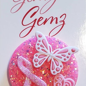 Breast Cancer Awareness Badge Reels or Stethescope Tags