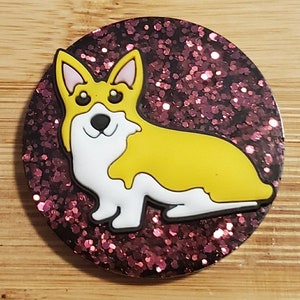 Corgi Badge Reel Namebadge Holder