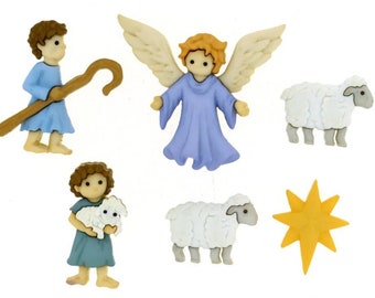 The Good Sheperd Button / Embellishments