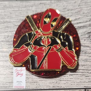 Deadpool Badge Reel or Stethescope Tag