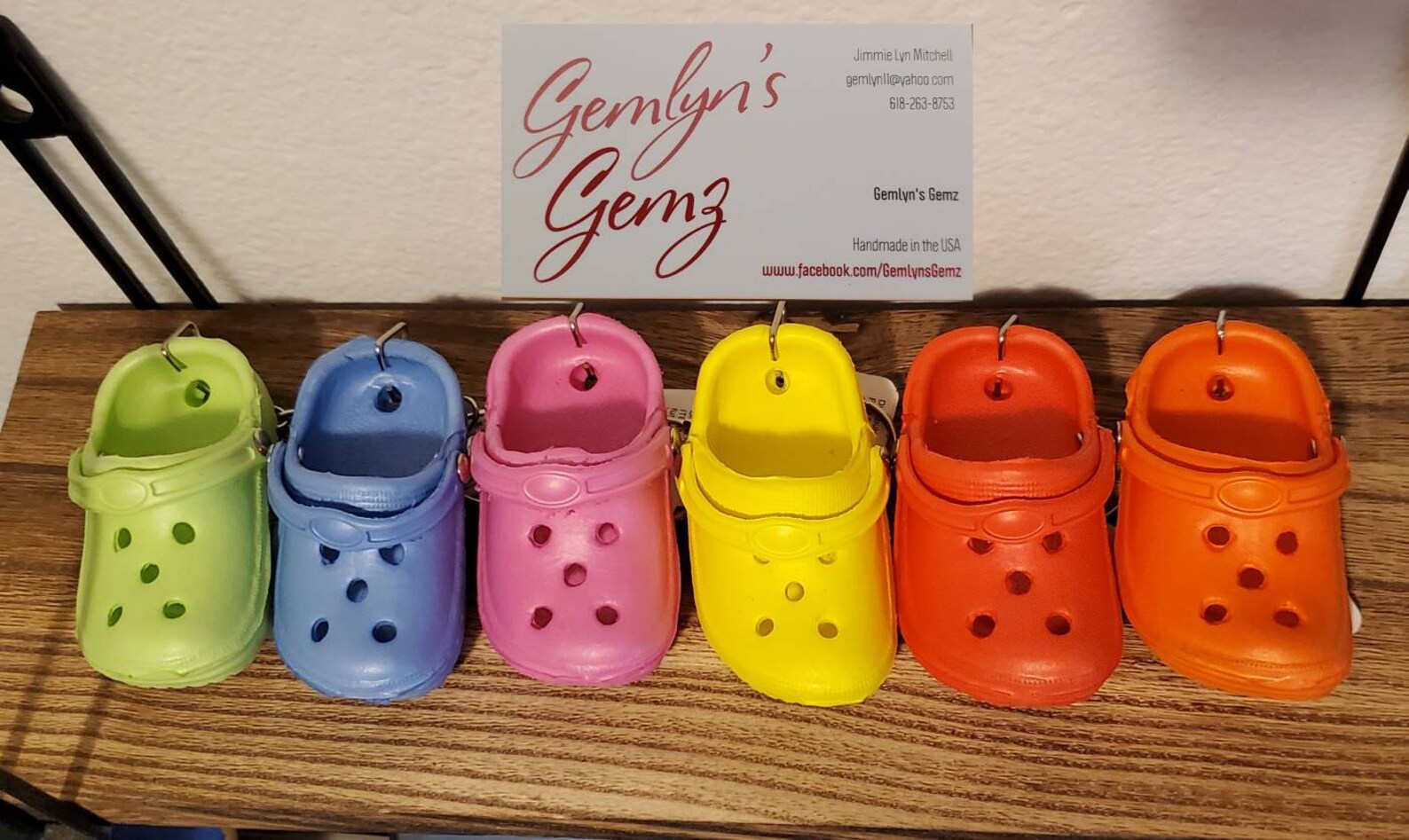 Mini Croc Shoe Keychain Etsy