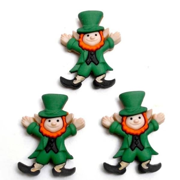 Leprechaun Singles Button / Embellishments