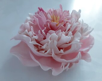 Peony Hair Comb Etsy