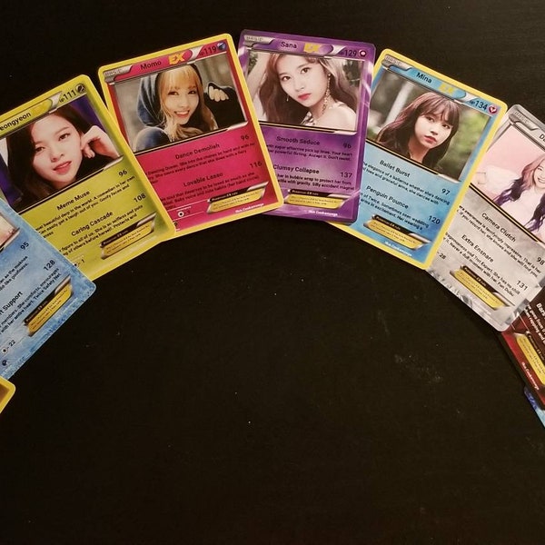 TWICE Pokèmon Cards