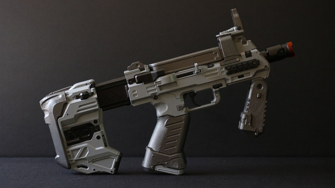Download Spartan Airsoft SMG 3D Print Files Fan Art Etsy