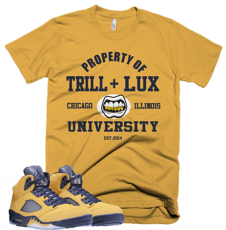 t shirt jordan oro