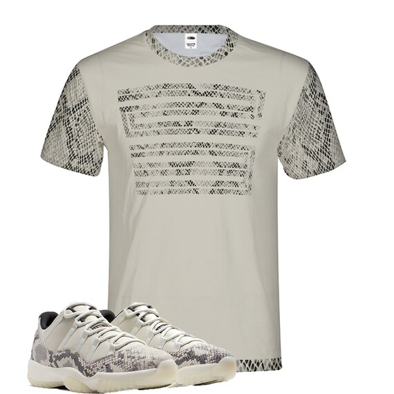 jordan retro 11 snakeskin shirt