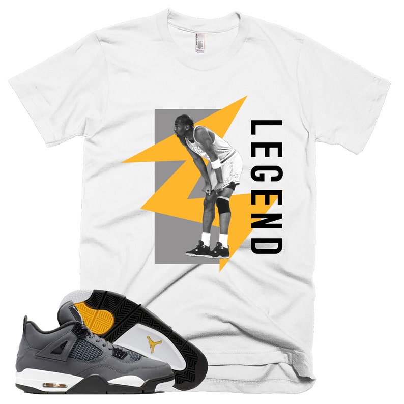 grey jordan 4 shirt